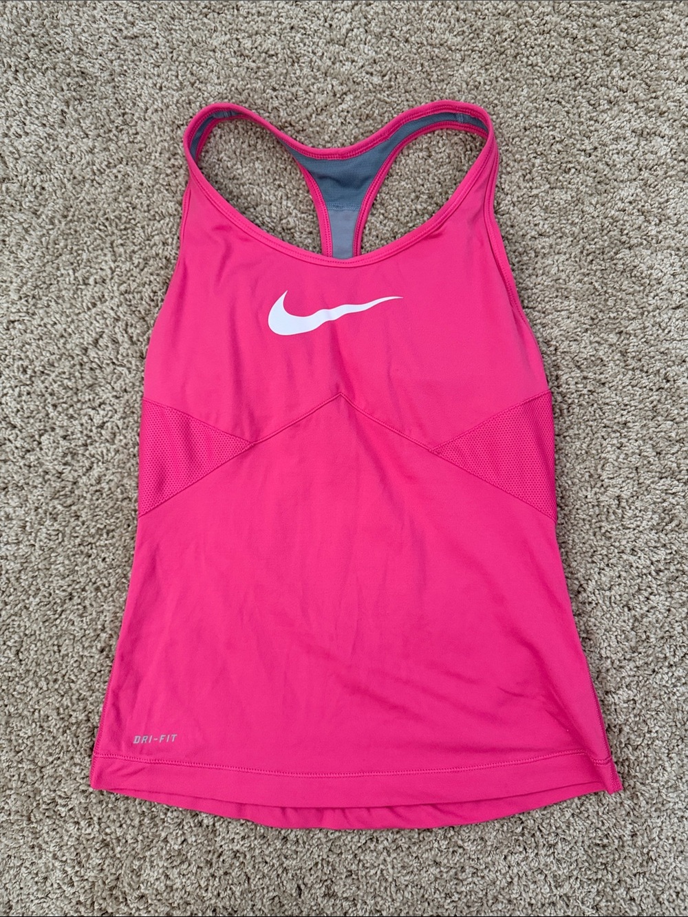 Nike dri fit Hot Pink Racerback Tank